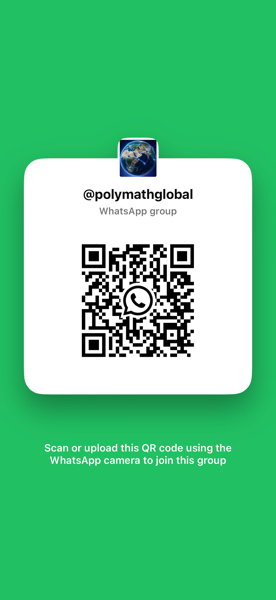 @polymathglobal WhatsApp Community QR Code